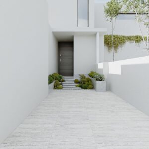 سيراميك أرضيات خارجي رمادي مطفي 50×50 سم